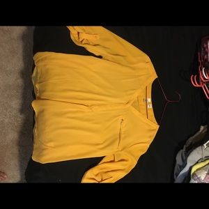 Yellow work and chic top